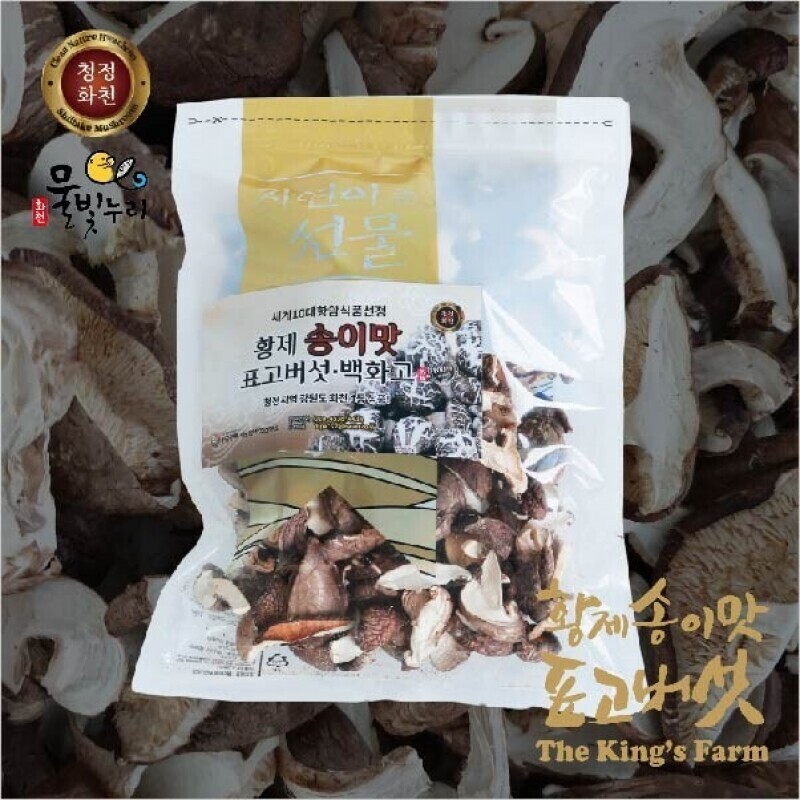 더킹스팜,황제송이맛 건표고버섯 250g