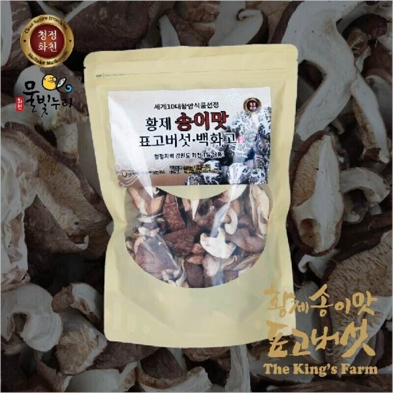 더킹스팜,황제송이맛 건표고버섯 120g